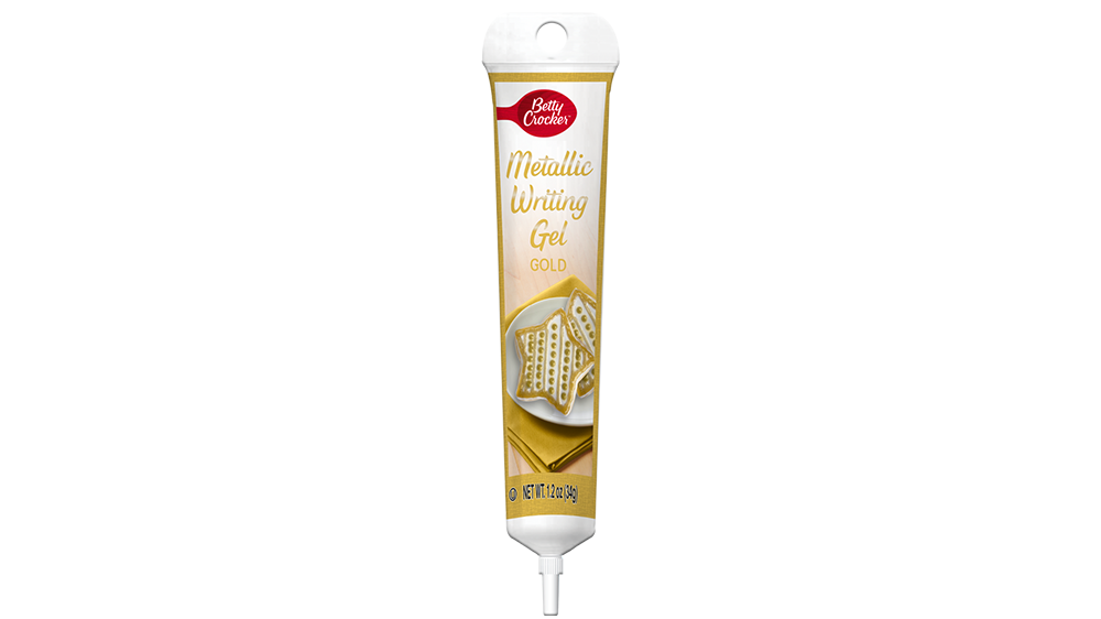 Betty Crocker™ Premium Metallic Gel Gold - Front