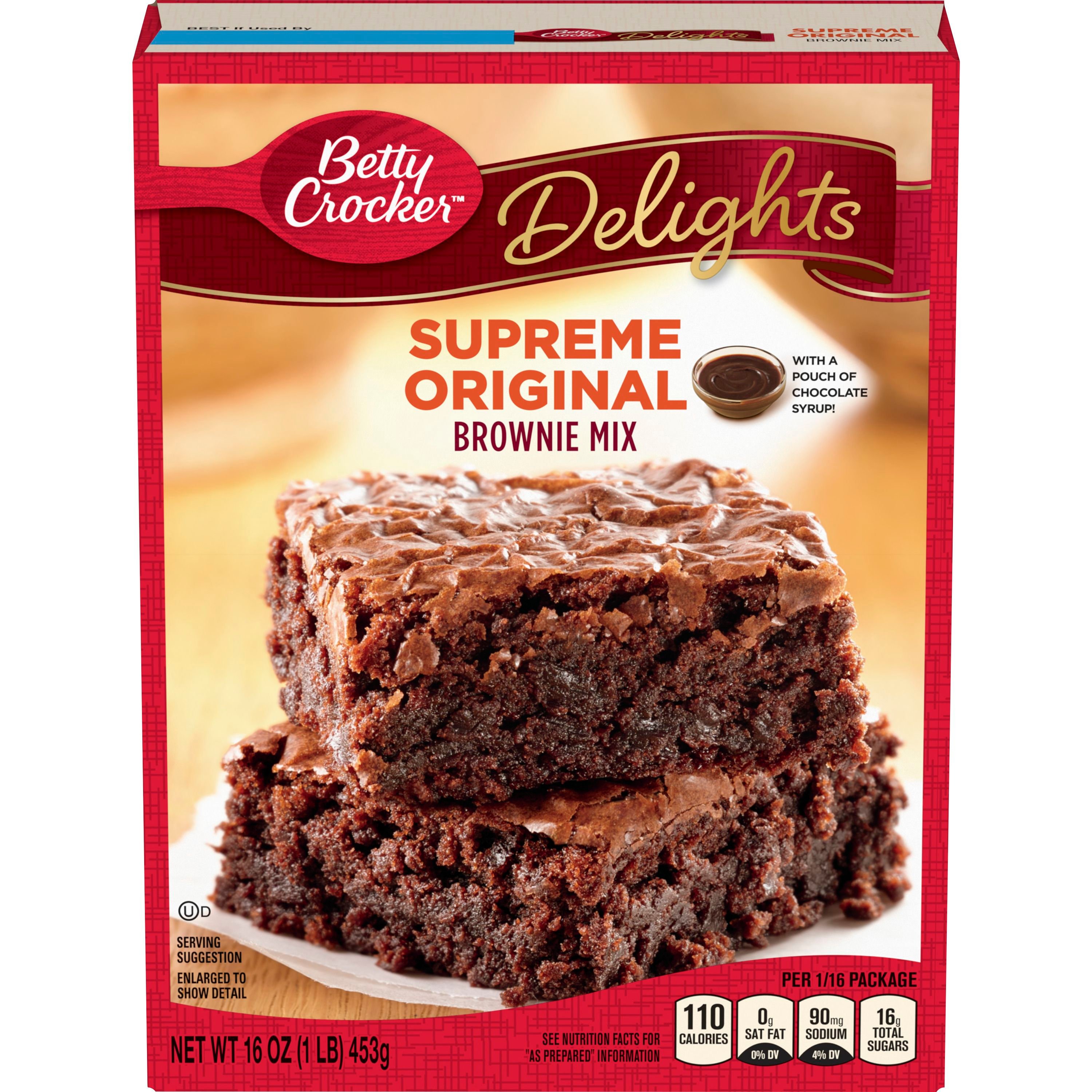 Betty Crocker™ Supreme Original Brownie Mix - Front