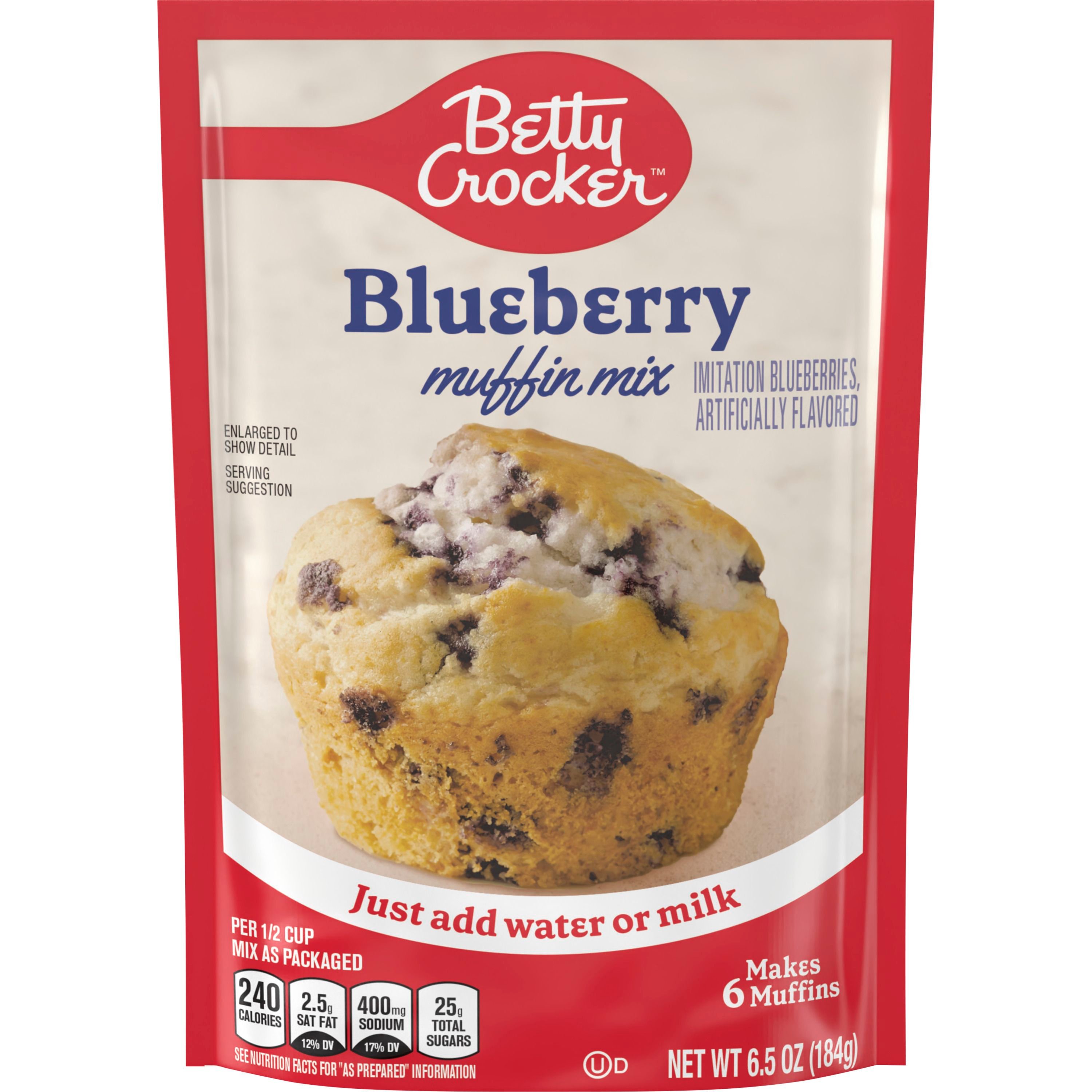 Betty Crocker™ Blueberry Pouch Muffin Mix - Front