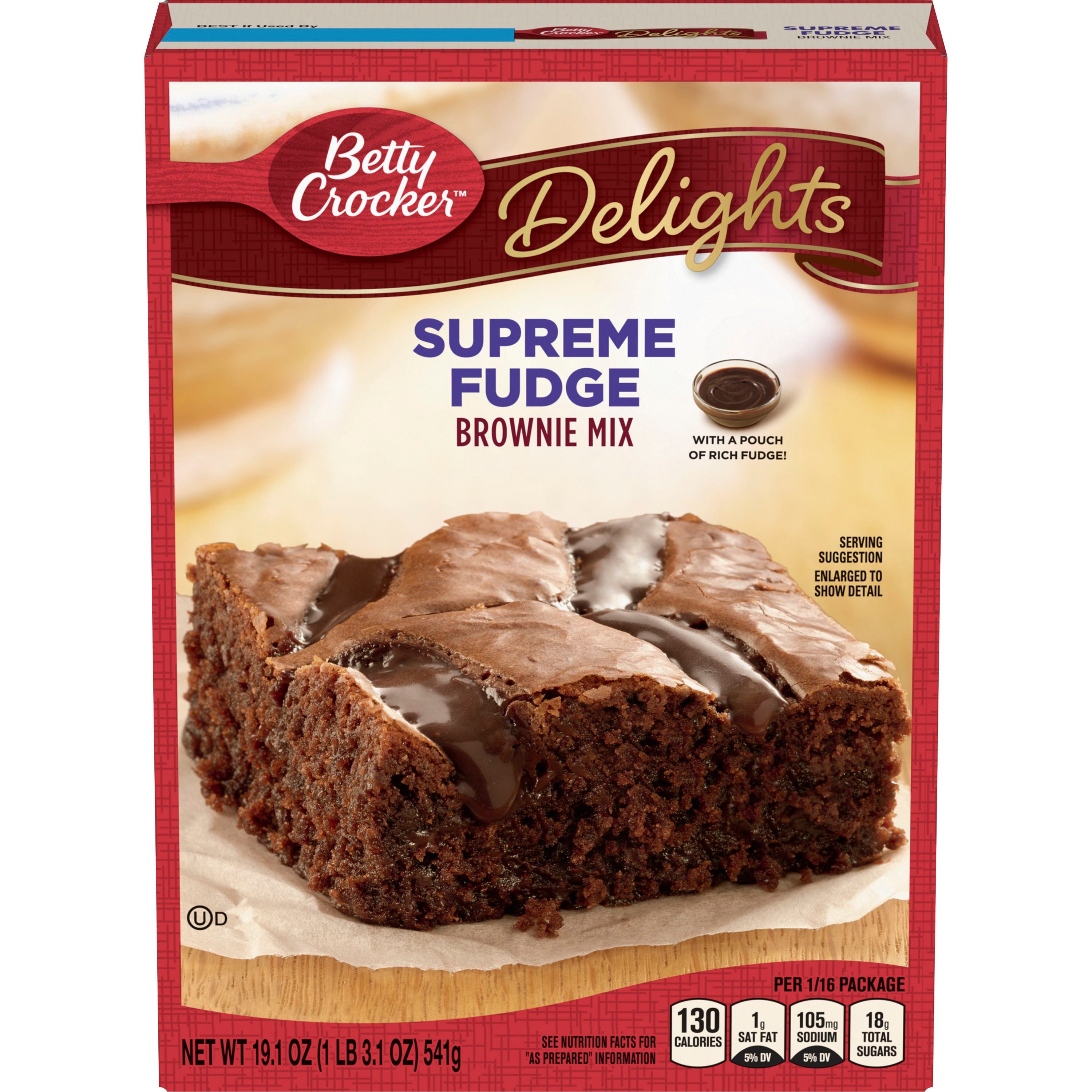 Betty Crocker™ Supreme Fudge Brownie Mix - Front