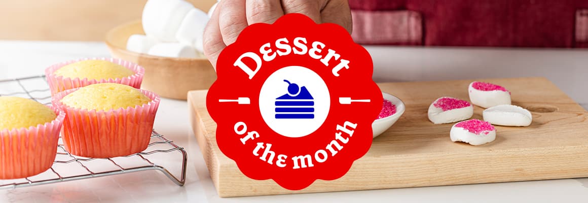 Dessert of the month logo