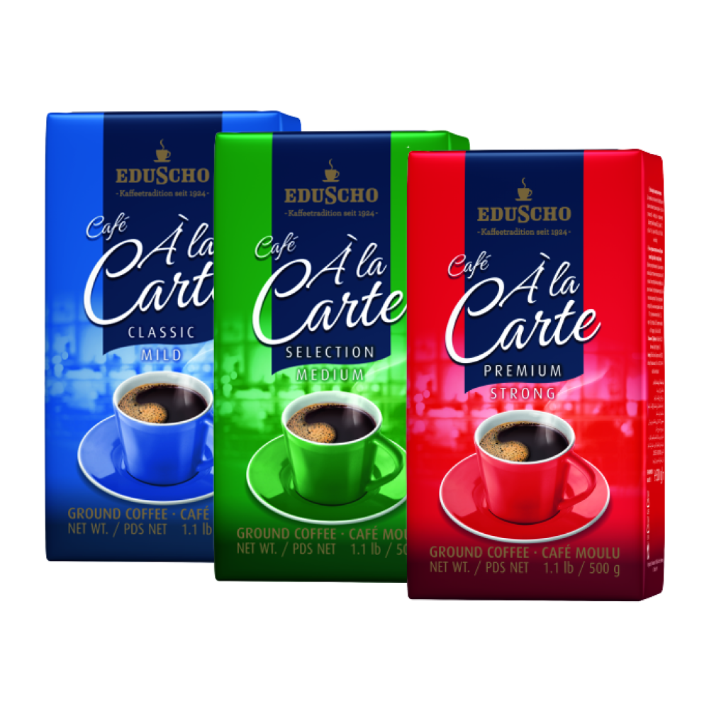 Eduscho Ground Coffee Variety Pack