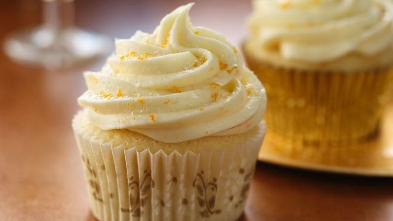 Mimosa Cupcakes