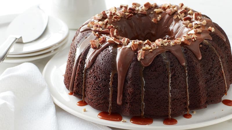 Turtle Bundt Cake